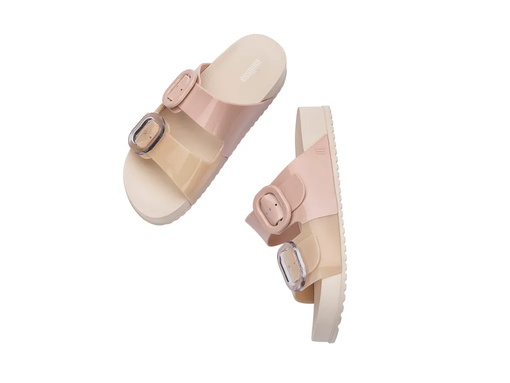 Melissa Cozy Beige Slide Ad