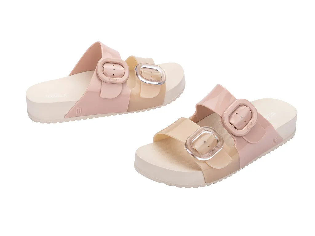 Melissa Cozy Beige Slide Ad