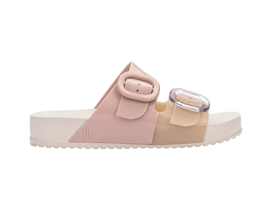 Melissa Cozy Beige Slide Ad