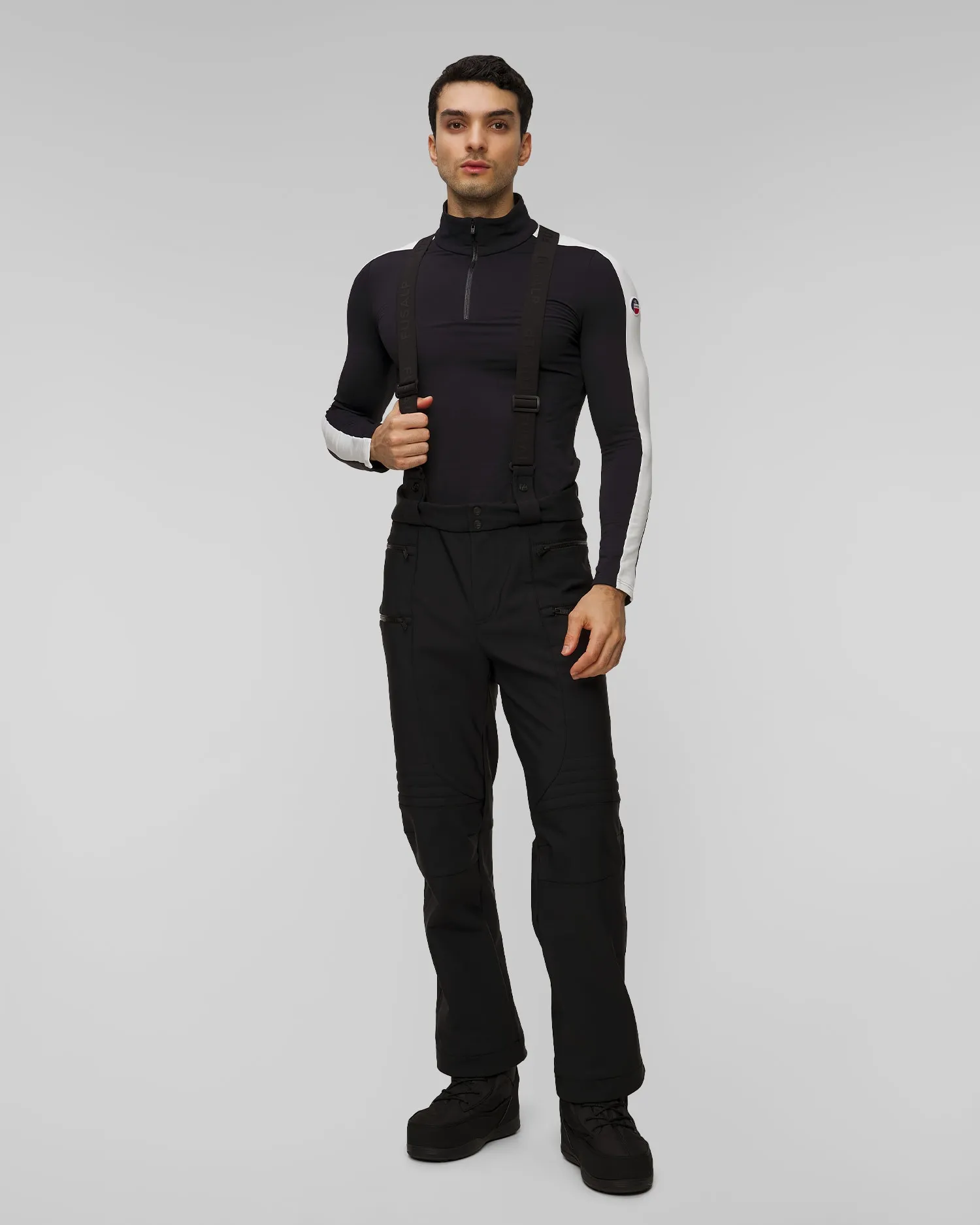 Men's softshell ski trousers Fusalp Flash II E2404-1000