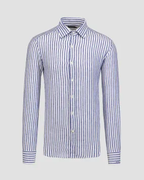 Men's striped linen shirt Paul&Shark 24413256CF-vb6