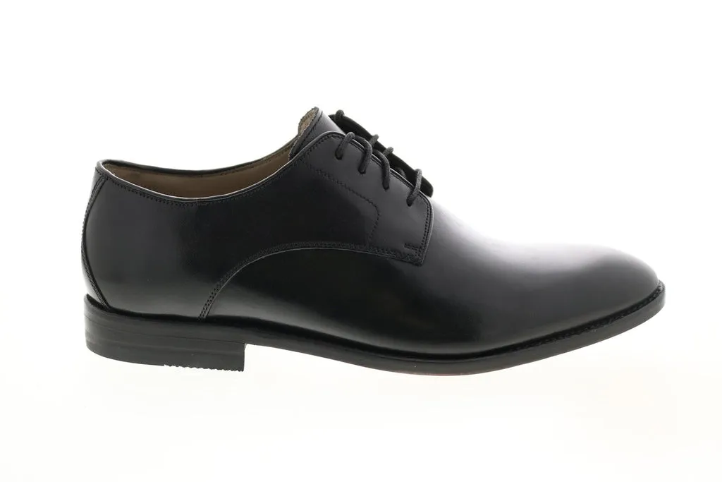 Men's Black Leather Oxfords by Clarks Twinley Lace