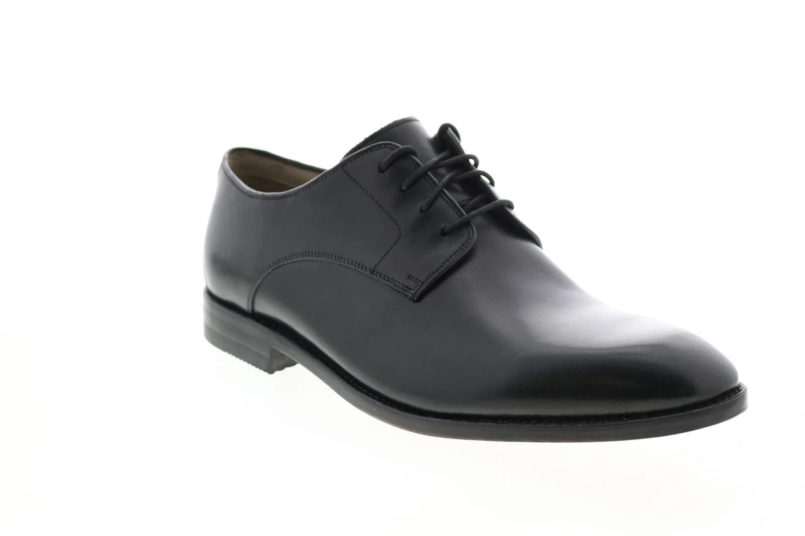 Men's Black Leather Oxfords by Clarks Twinley Lace