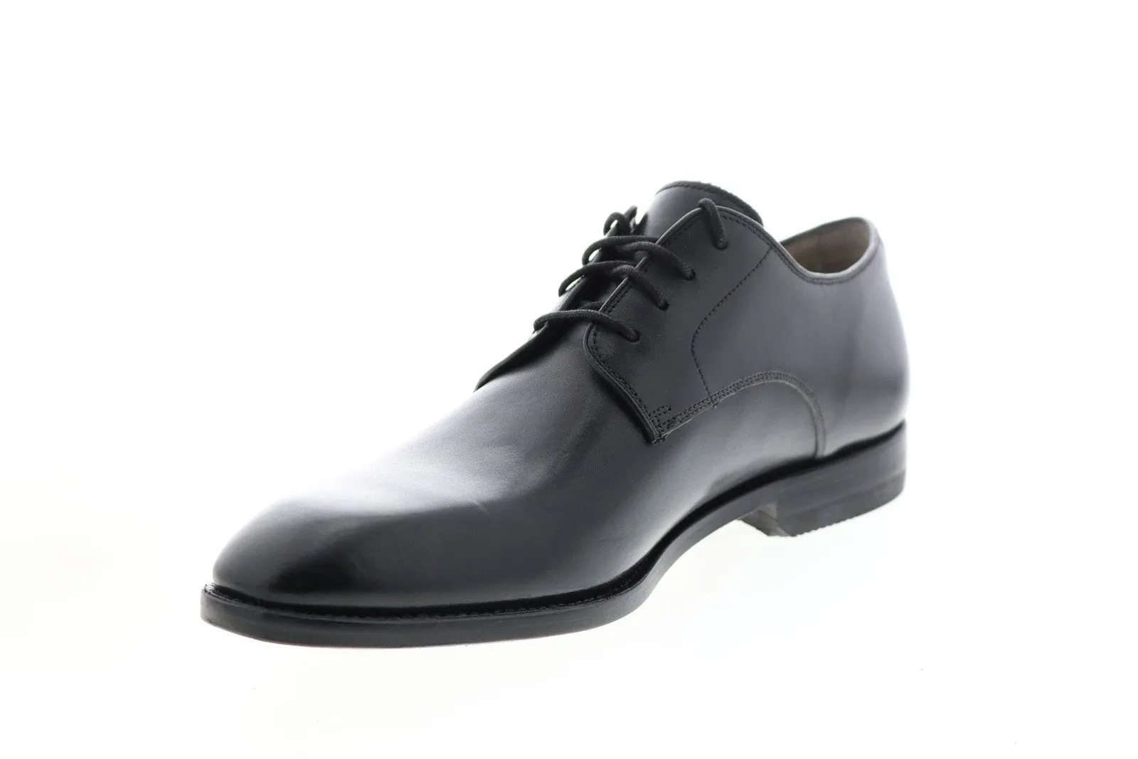 Men's Black Leather Oxfords by Clarks Twinley Lace