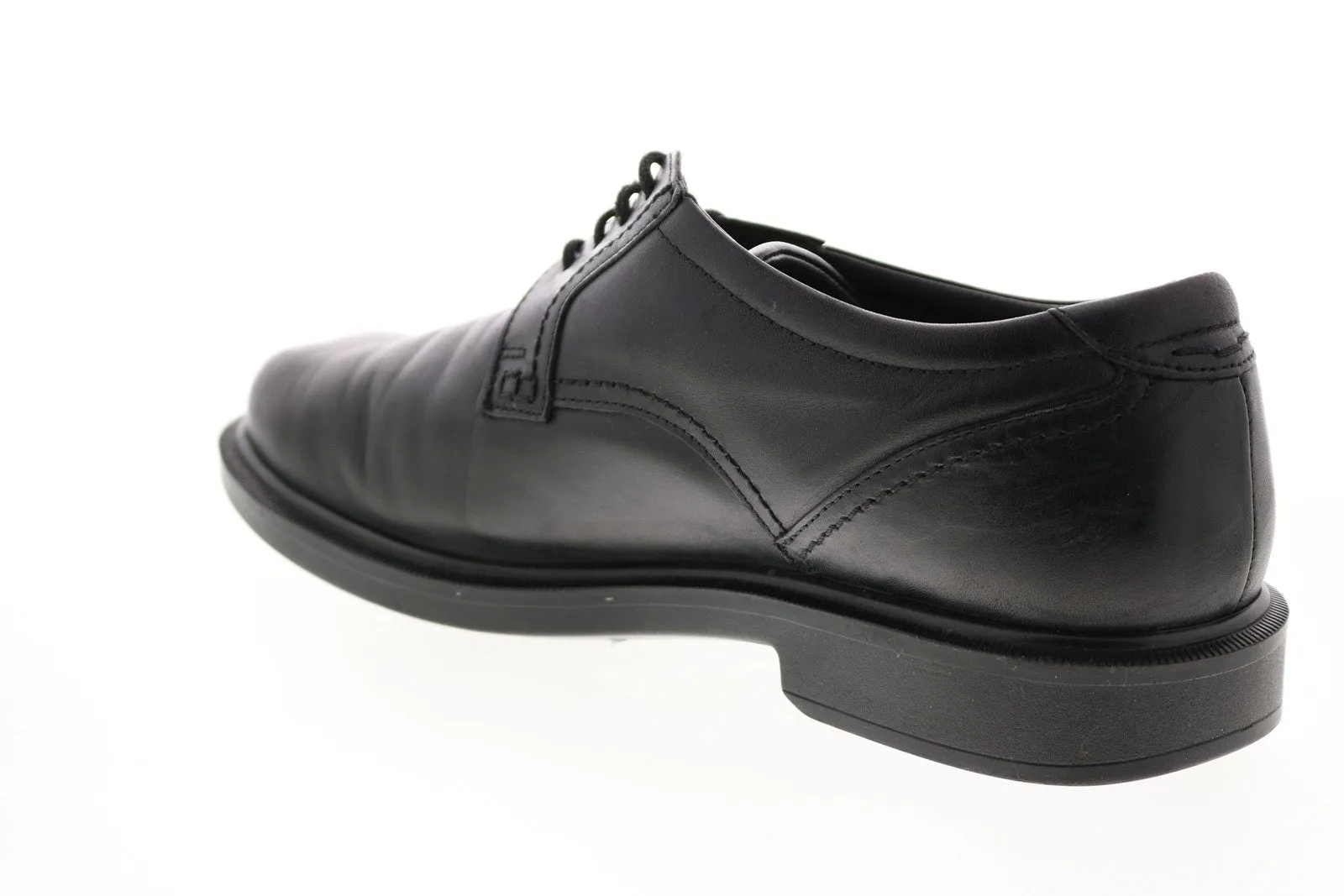 Men's Black Synthetic Plain Toe Oxfords by SAS Ambassador