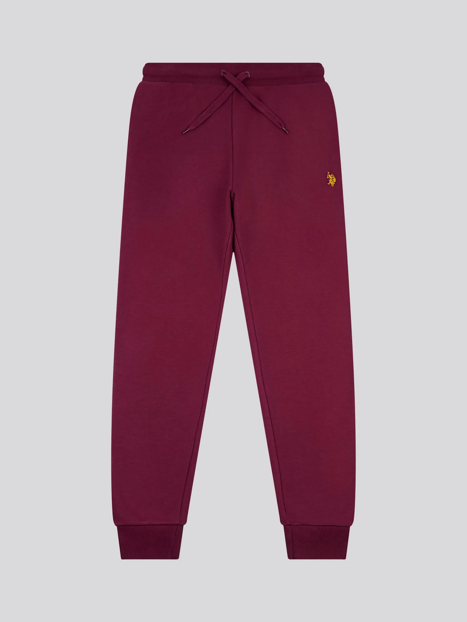 Mens Fleece Joggers in Windsor Wine