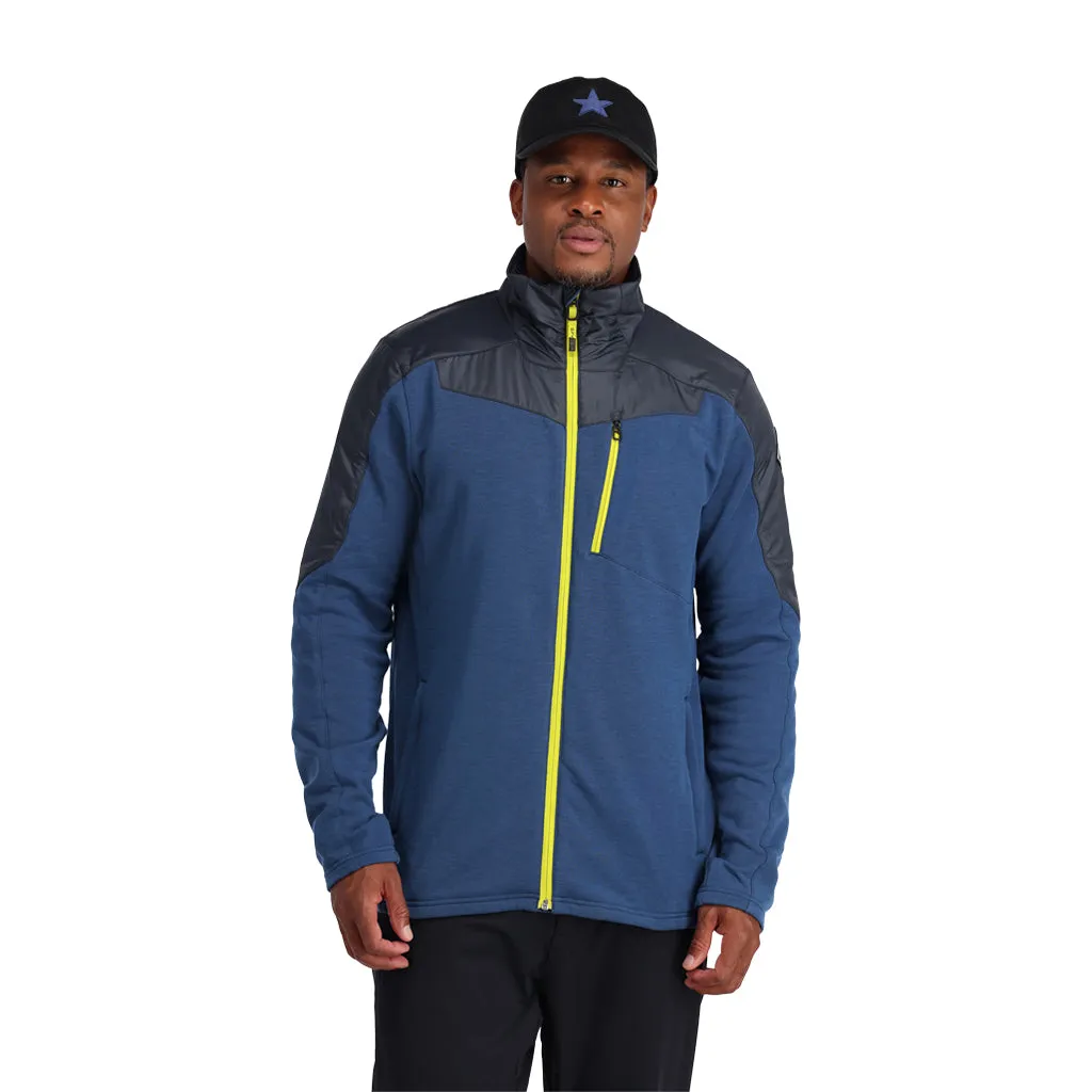 Leader Mens Graphene Full Zip Jacket - Abyss Citron (2022)