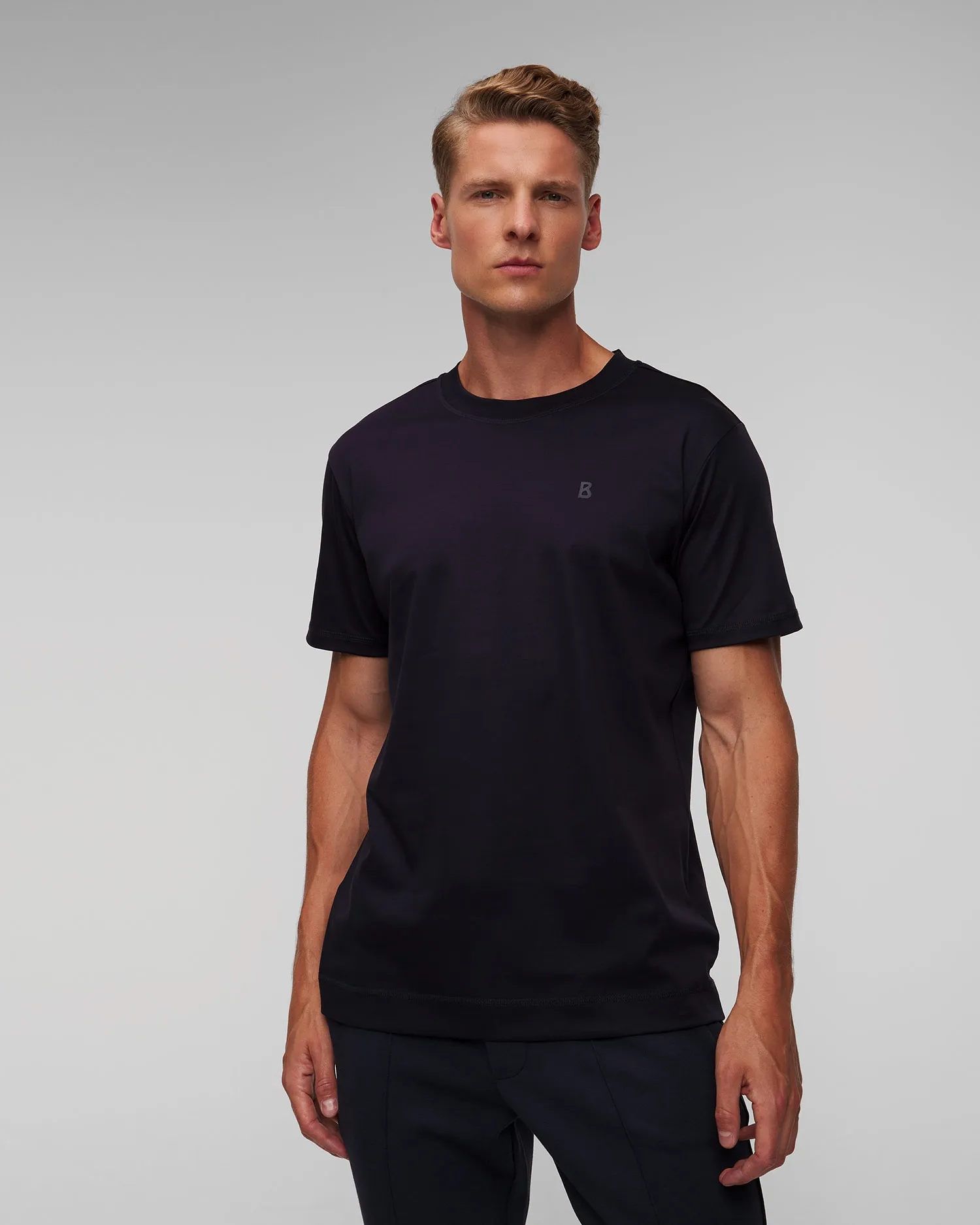 Men’s navy blue T-shirt BOGNER Ryan 58089178-464