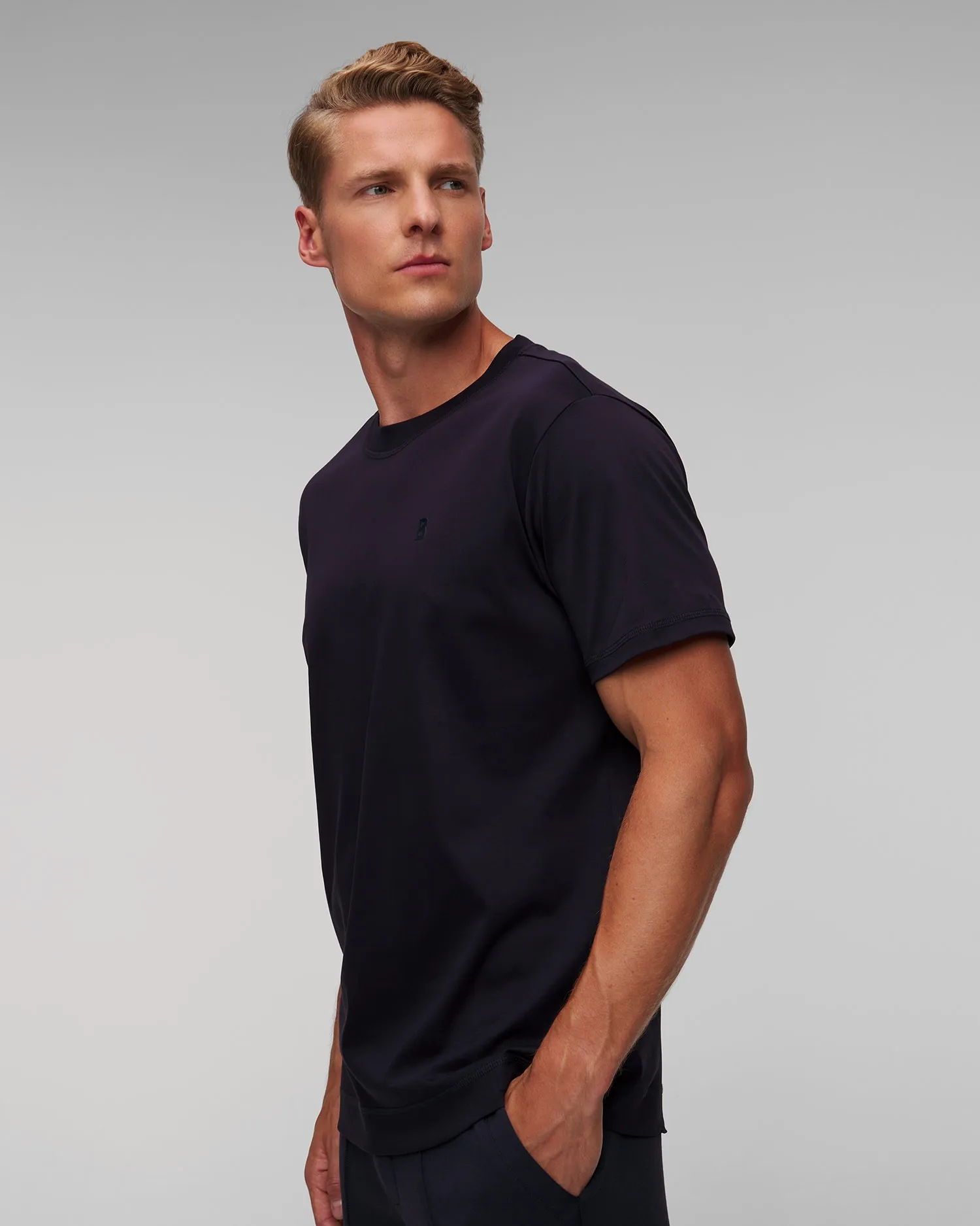 Men’s navy blue T-shirt BOGNER Ryan 58089178-464