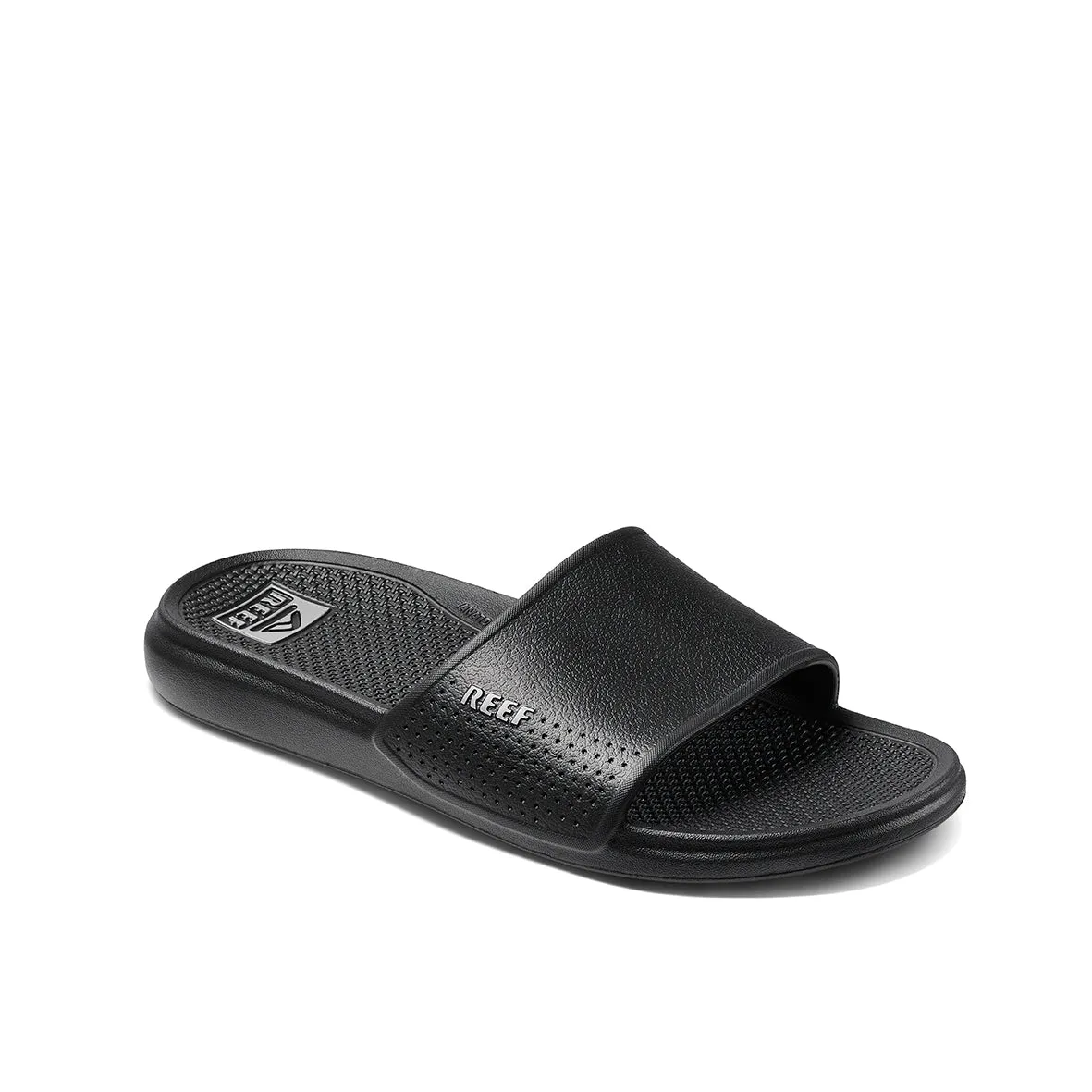 Mens Oasis Slide-Black