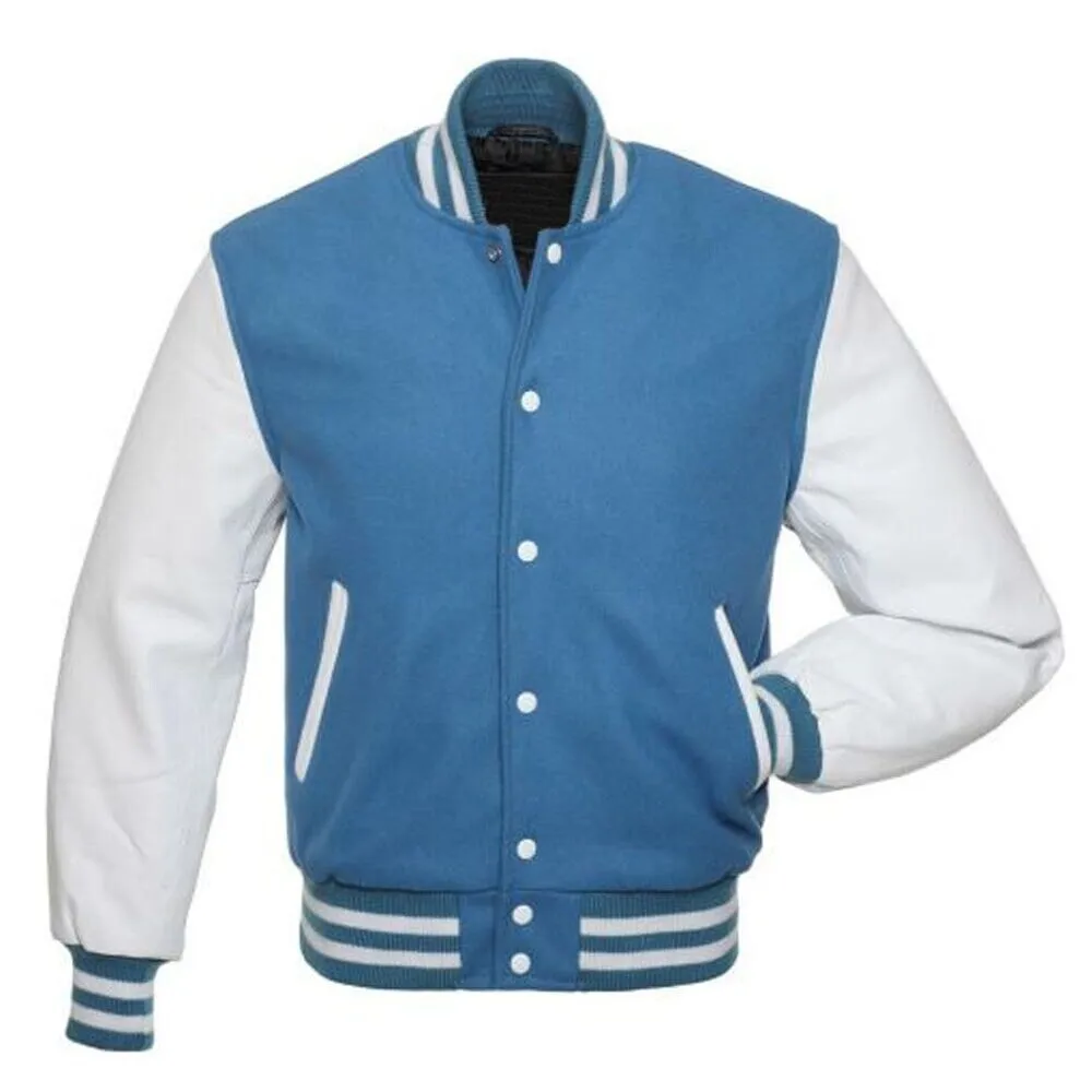 Mens Varsity Baseball, Letterman Jacket Leather Sleeves Vintage Varsity Coat-06