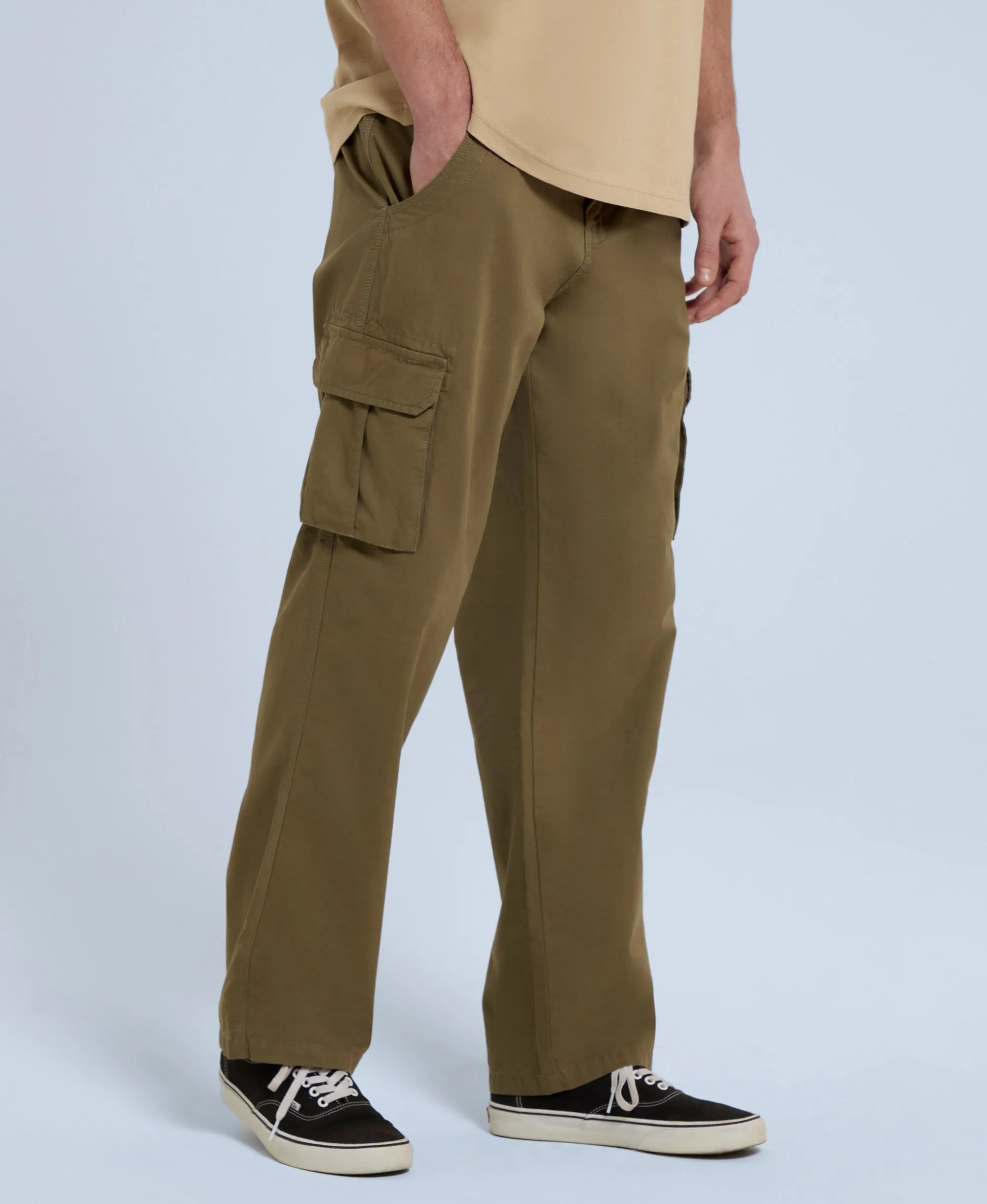 Merrick Mens Trousers - Dark Green