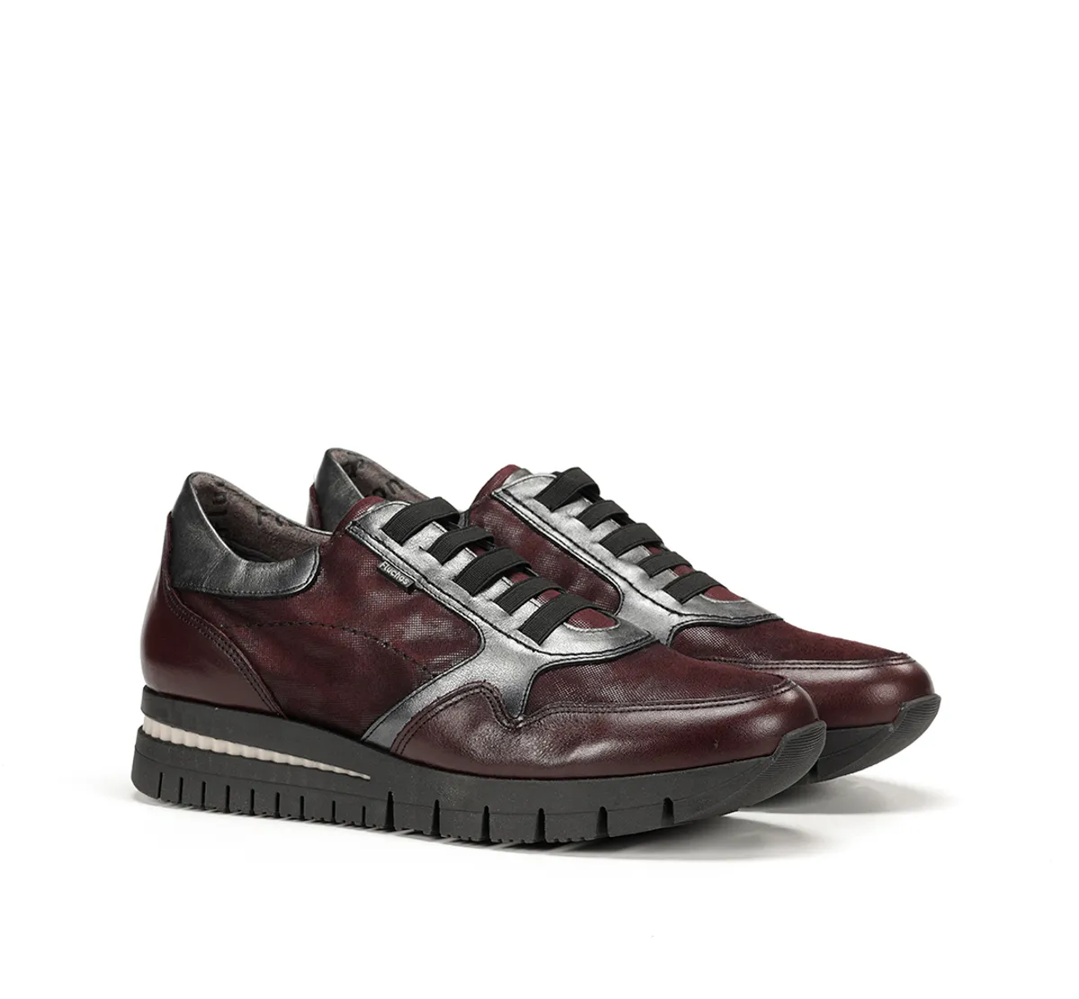 MERYL F1623 Burgundy Sneakers