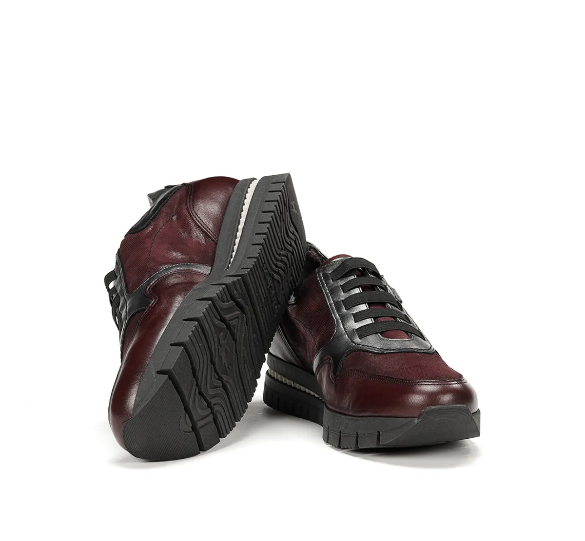 MERYL F1623 Burgundy Sneakers