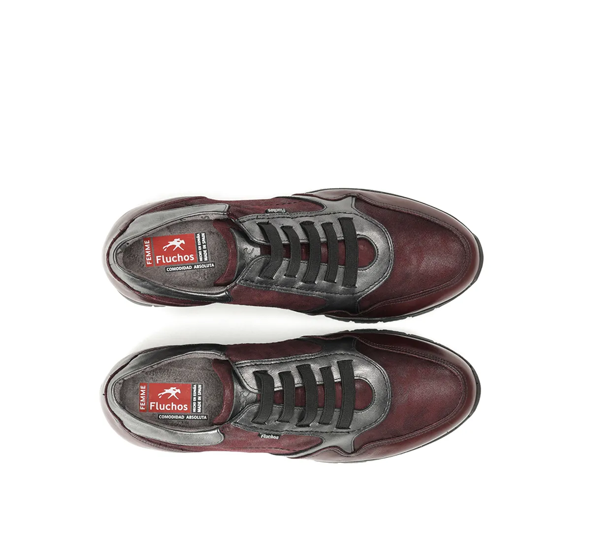 MERYL F1623 Burgundy Sneakers