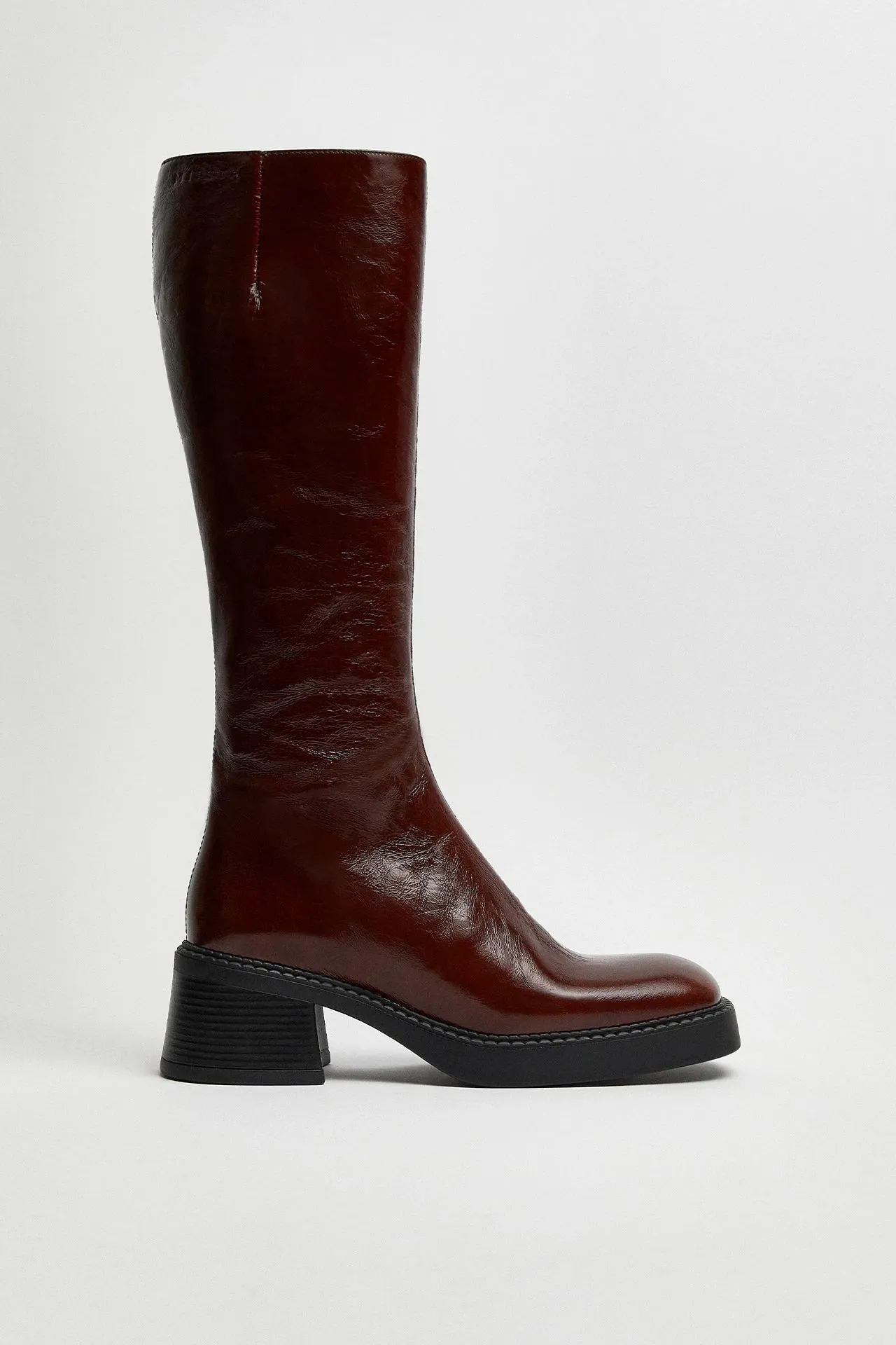 MIISTA YUMI BROWN BOOTS