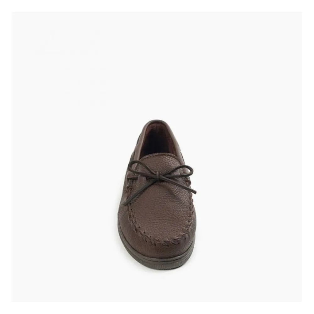 Classic Chocolate Men's Moccasins