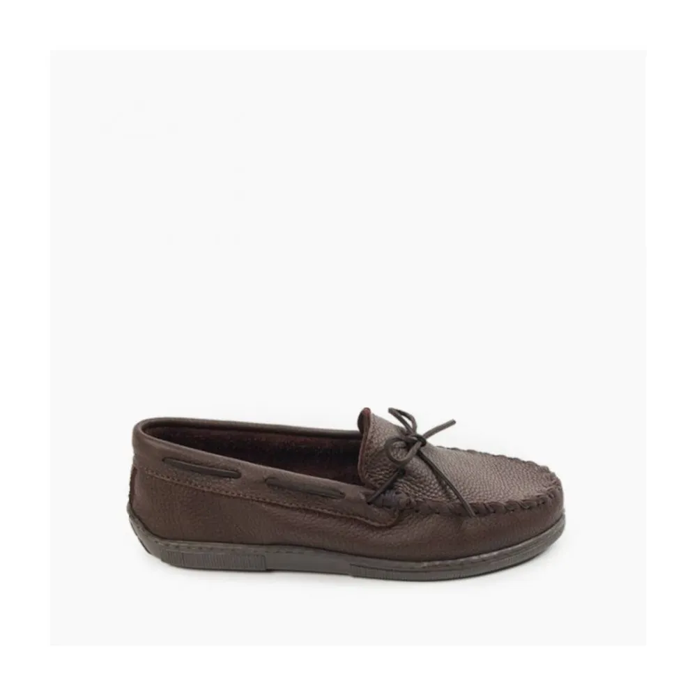 Classic Chocolate Men's Moccasins