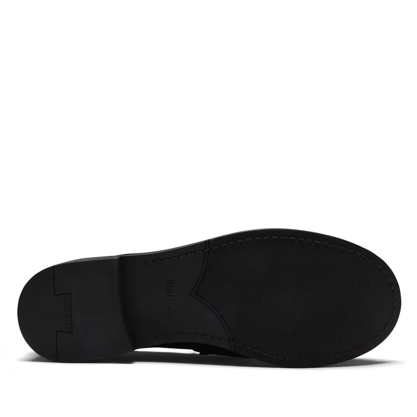 MIU MIU Women’s Black Moccasins