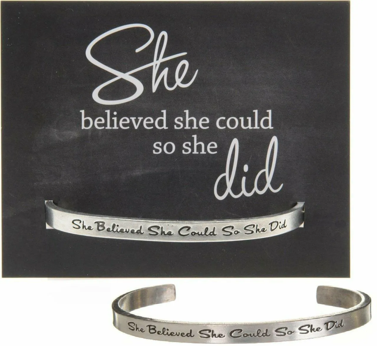 Mix & Match 2-Piece Inspirational Cuff Bracelets USA.