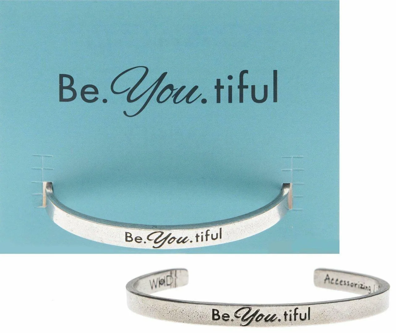 Mix & Match 2-Piece Inspirational Cuff Bracelets USA.