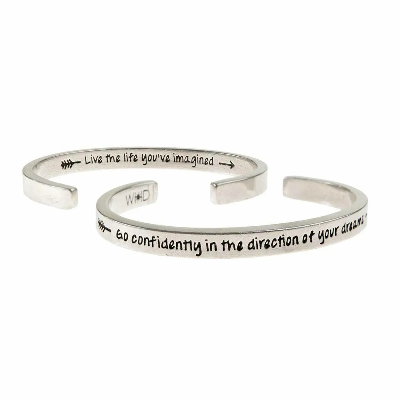 Mix & Match 2-Piece Inspirational Cuff Bracelets USA.