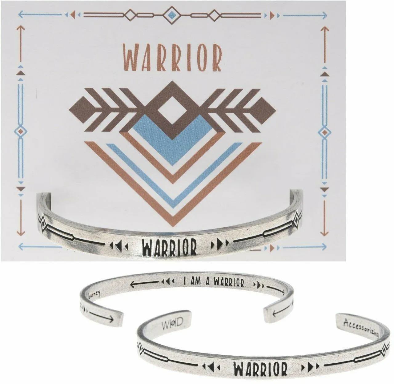 Mix & Match 2-Piece Inspirational Cuff Bracelets USA.