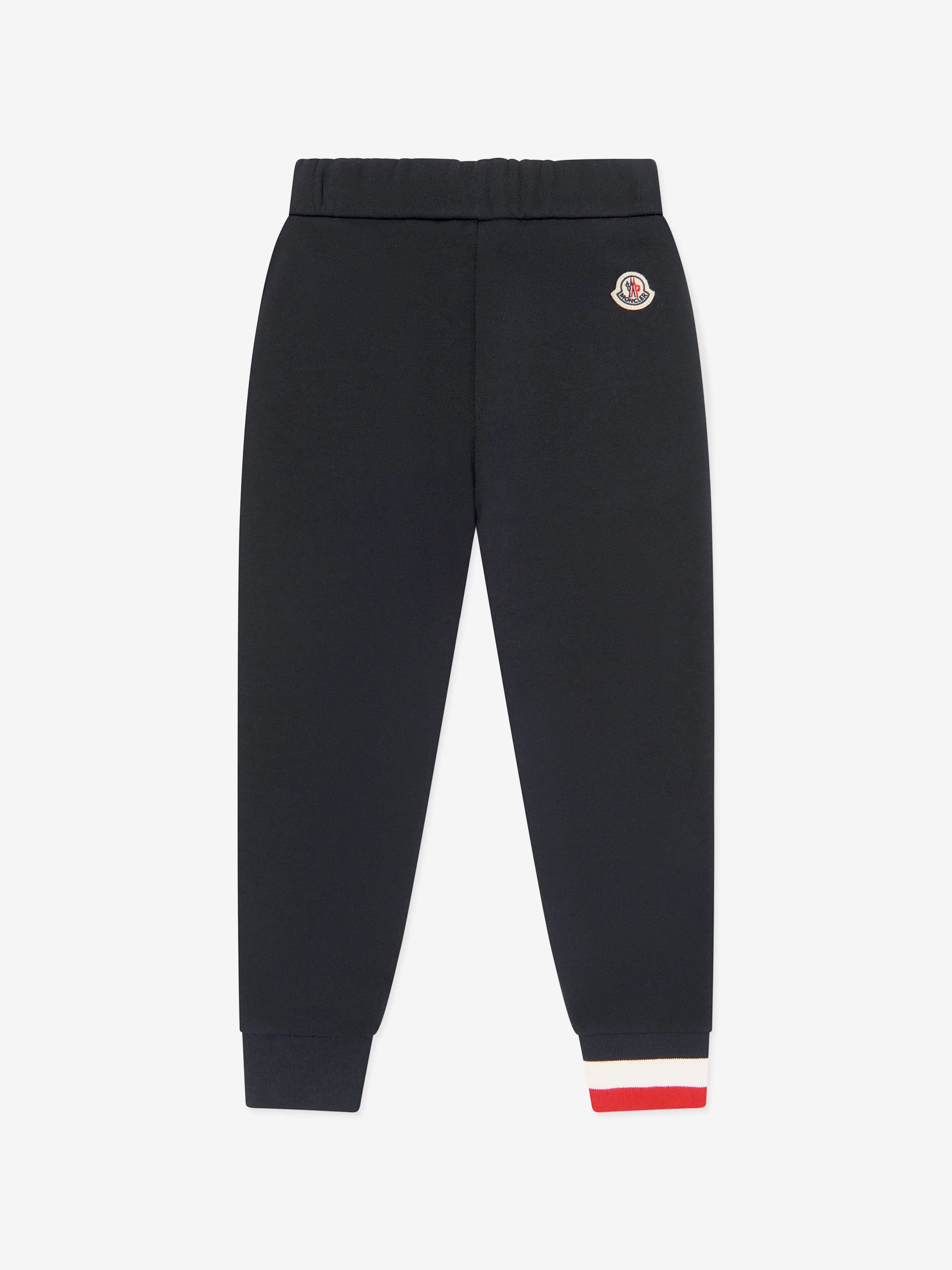 Moncler Enfant Boys Logo Joggers in Navy