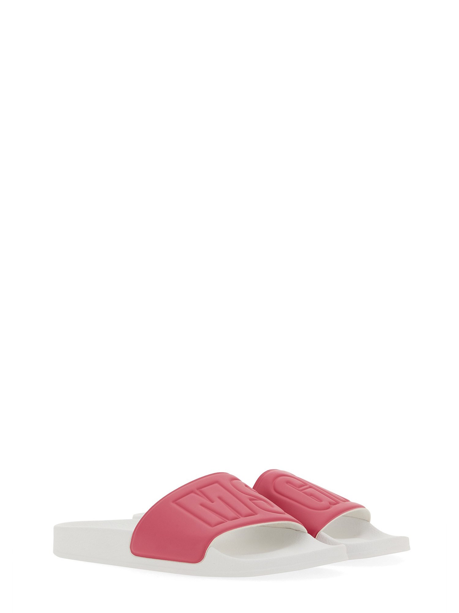 MSGM    SLIDE SANDAL WITH LOGO