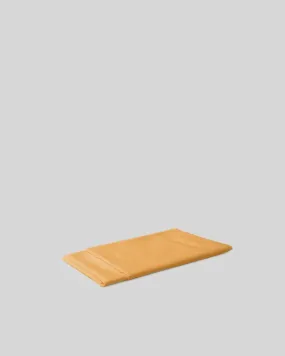 Mustard Marcel Linen Flat Sheet