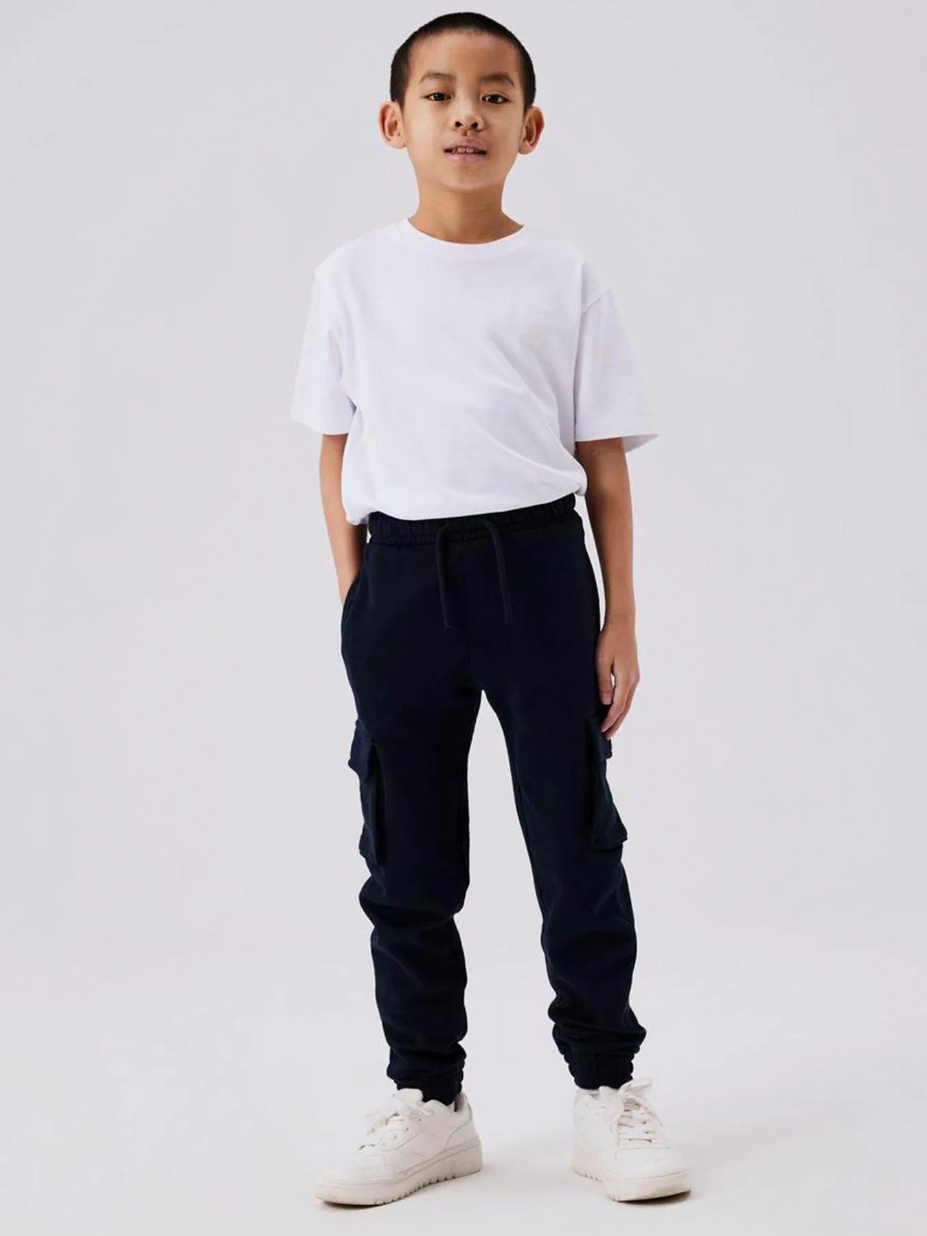 Name It Boys Ollie Cargo Joggers - Dark Sapphire