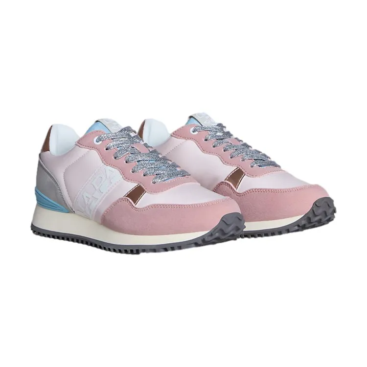 Napapijri Pink Lace Up Sneakers for Women S4ASTRA01