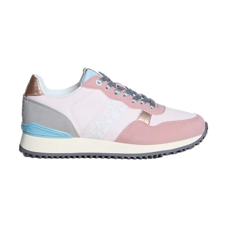 Napapijri Pink Lace Up Sneakers for Women S4ASTRA01