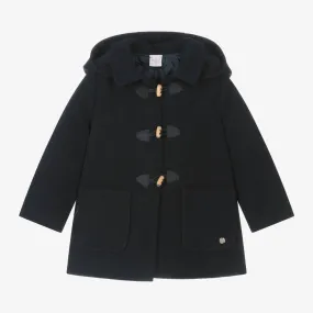 Navy Blue Boys Duffle Coat