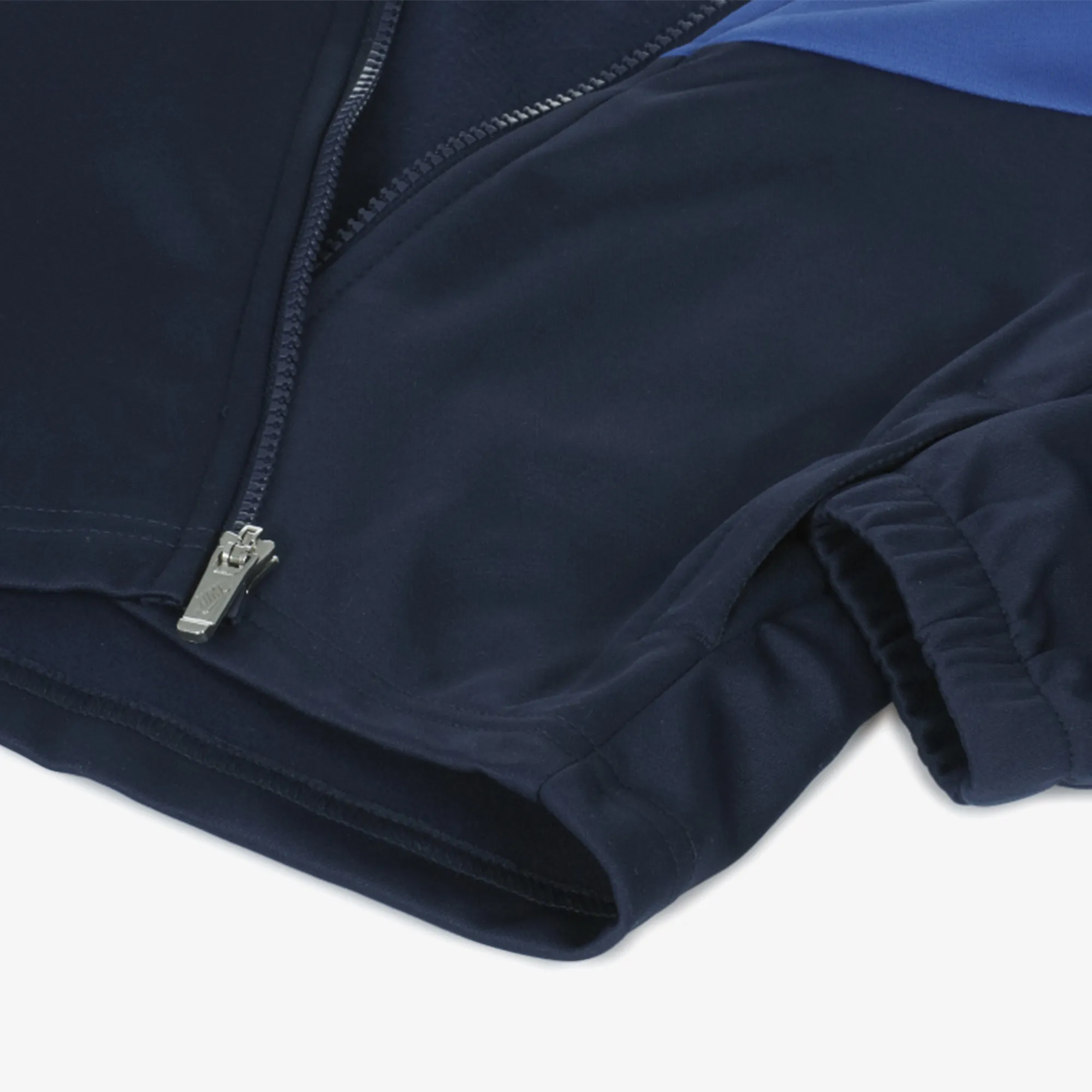 Navy Blue Jersey Swoosh Logo Tracksuit