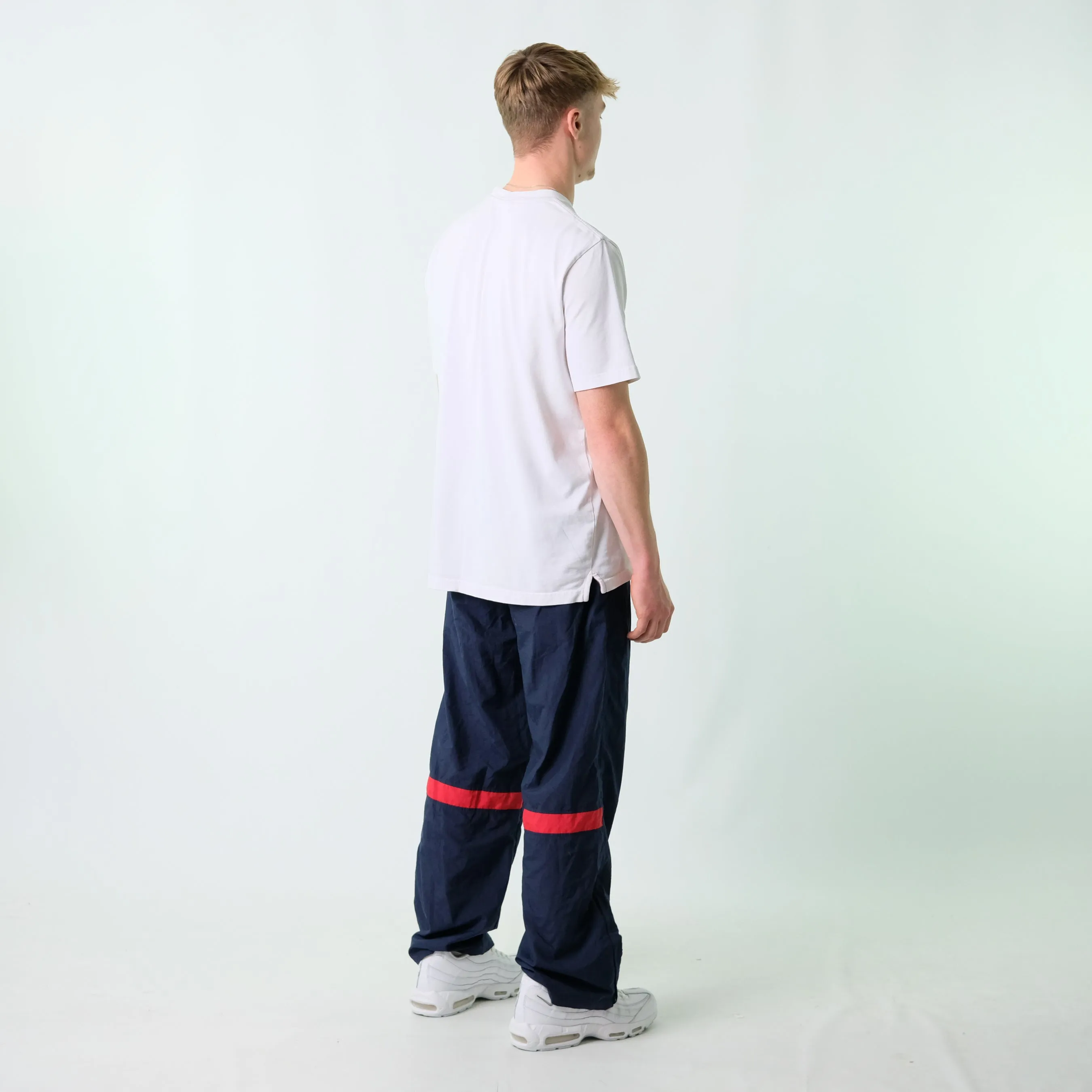 Navy Blue y2ks Nike Tracksuit Bottoms  Baggy Pants (32x30)