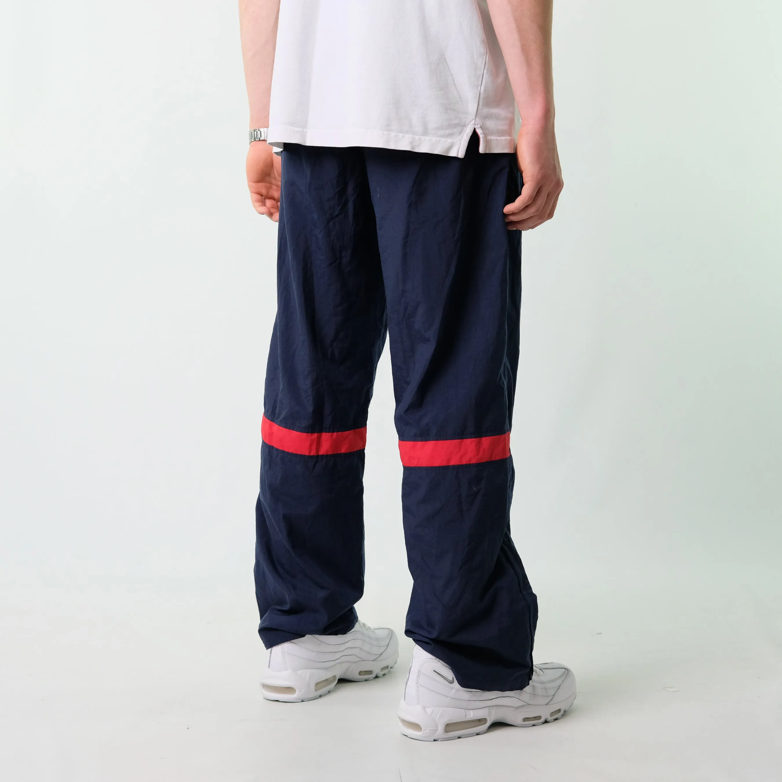 Navy Blue y2ks Nike Tracksuit Bottoms  Baggy Pants (32x30)