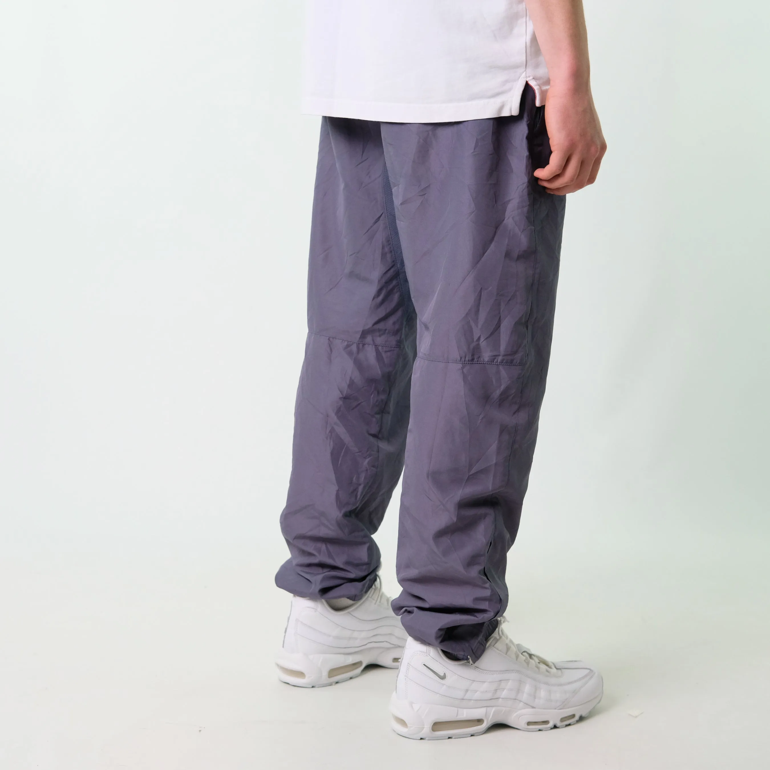 Navy Blue y2ks Nike Tracksuit Bottoms  Baggy Pants (38x32)