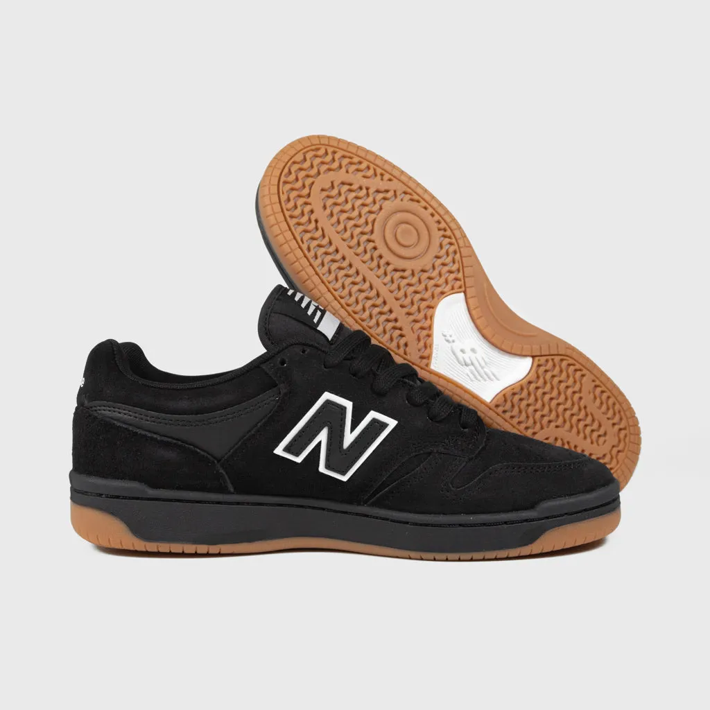 New Balance Numeric - 480 Shoes - Black / Black