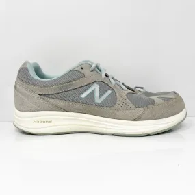 New Balance Womens 877 WW877SB Gray Casual Shoes Sneakers Size 8.5 D