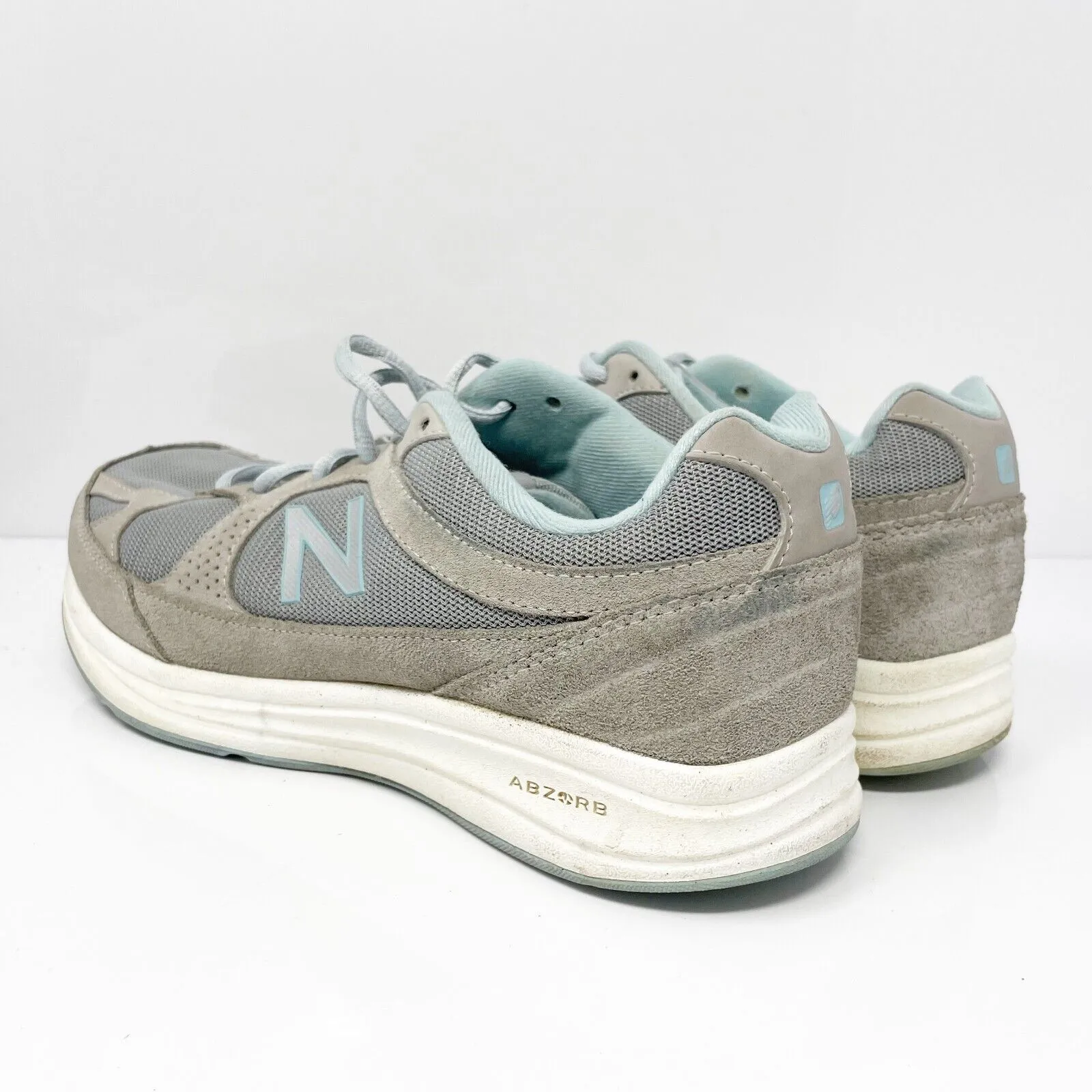 New Balance Womens 877 WW877SB Gray Casual Shoes Sneakers Size 8.5 D