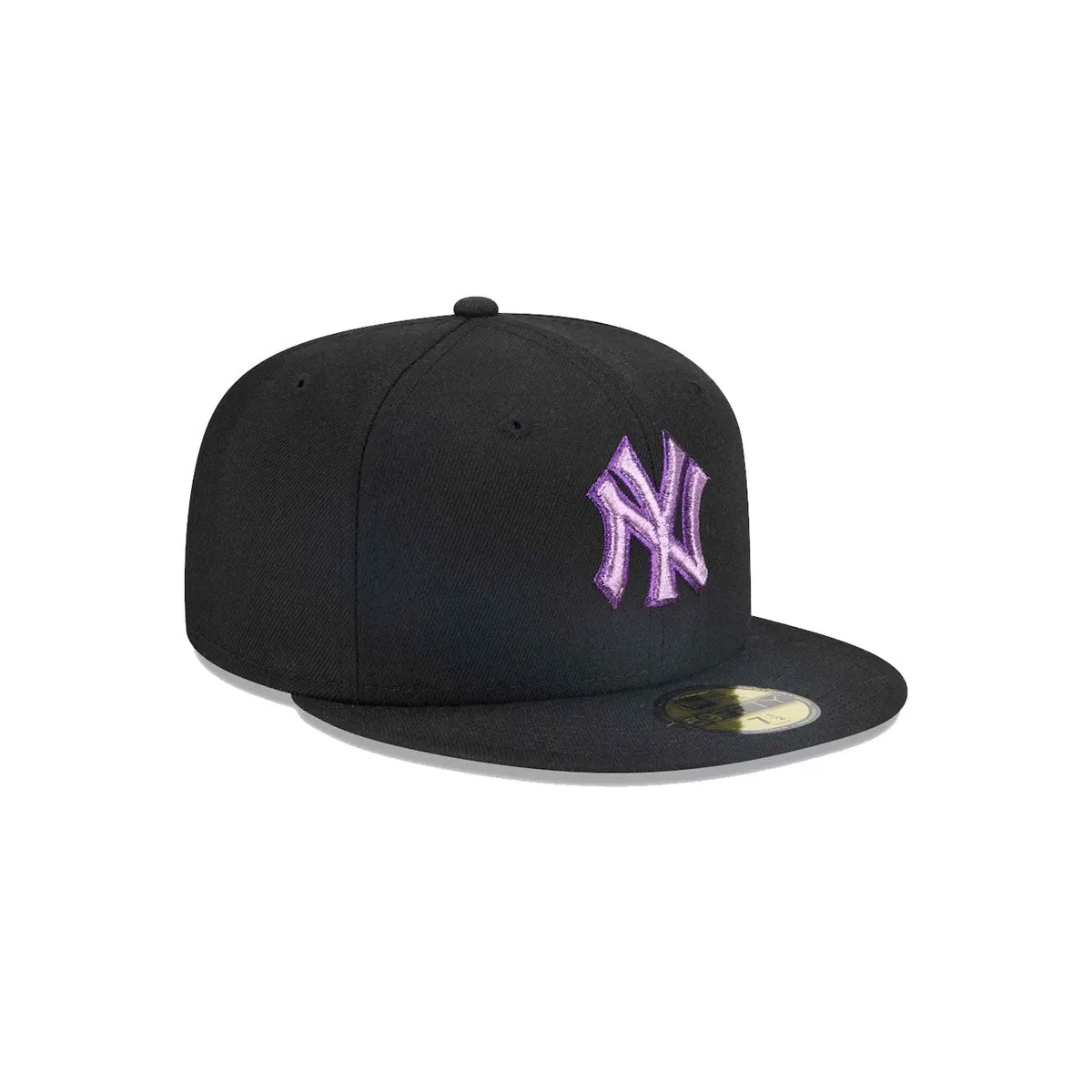 New Era Mens MLB New York Yankees Metallic Pop 59Fifty Fitted Hat