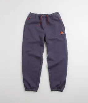 Nike ACG Tuff Fleece Lungs Pants - Dark Raisin / Safety Orange / Summit White: Best Deals 