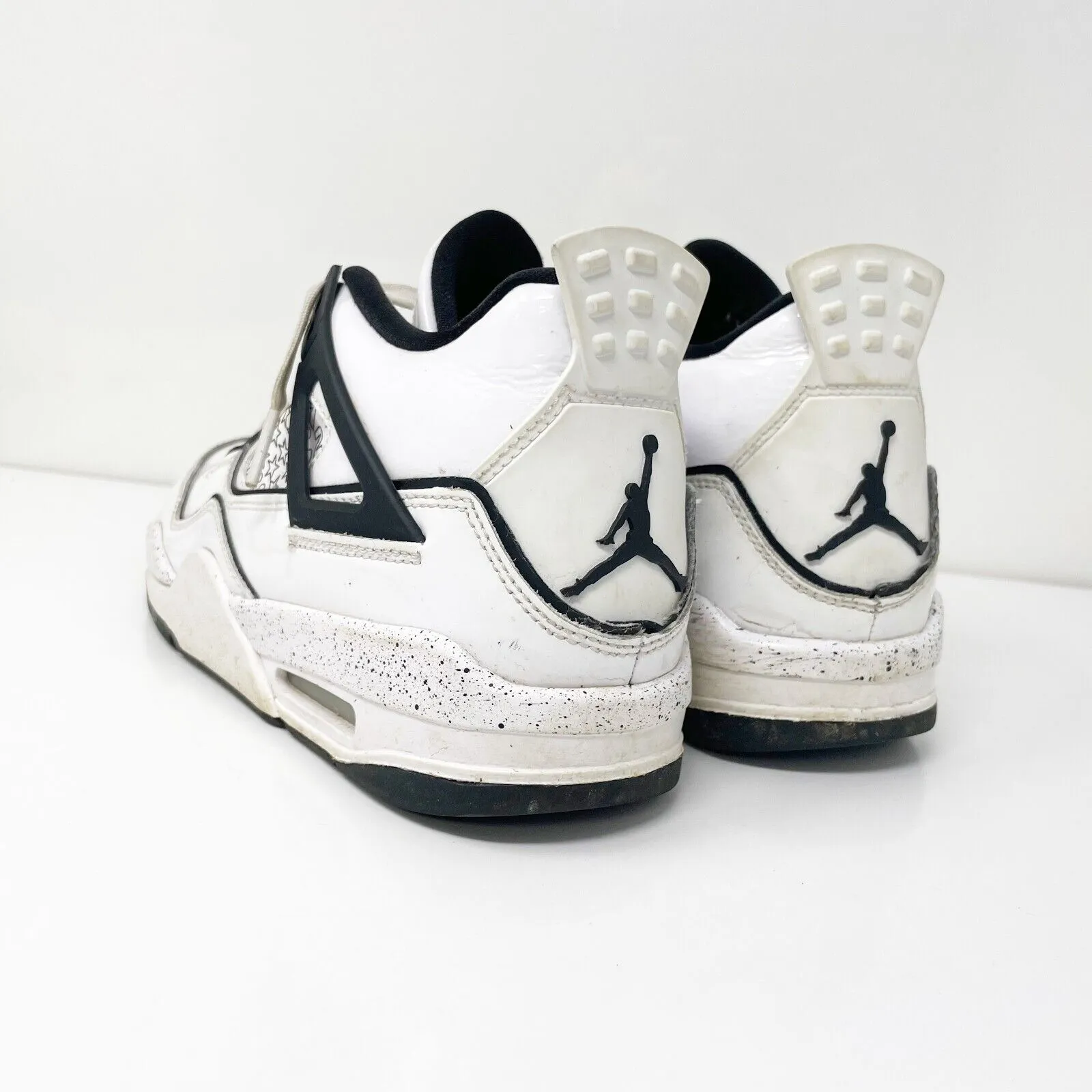 Nike Boys Air Jordan 4 DC4101-100 White Basketball Shoes Sneakers Size 6Y