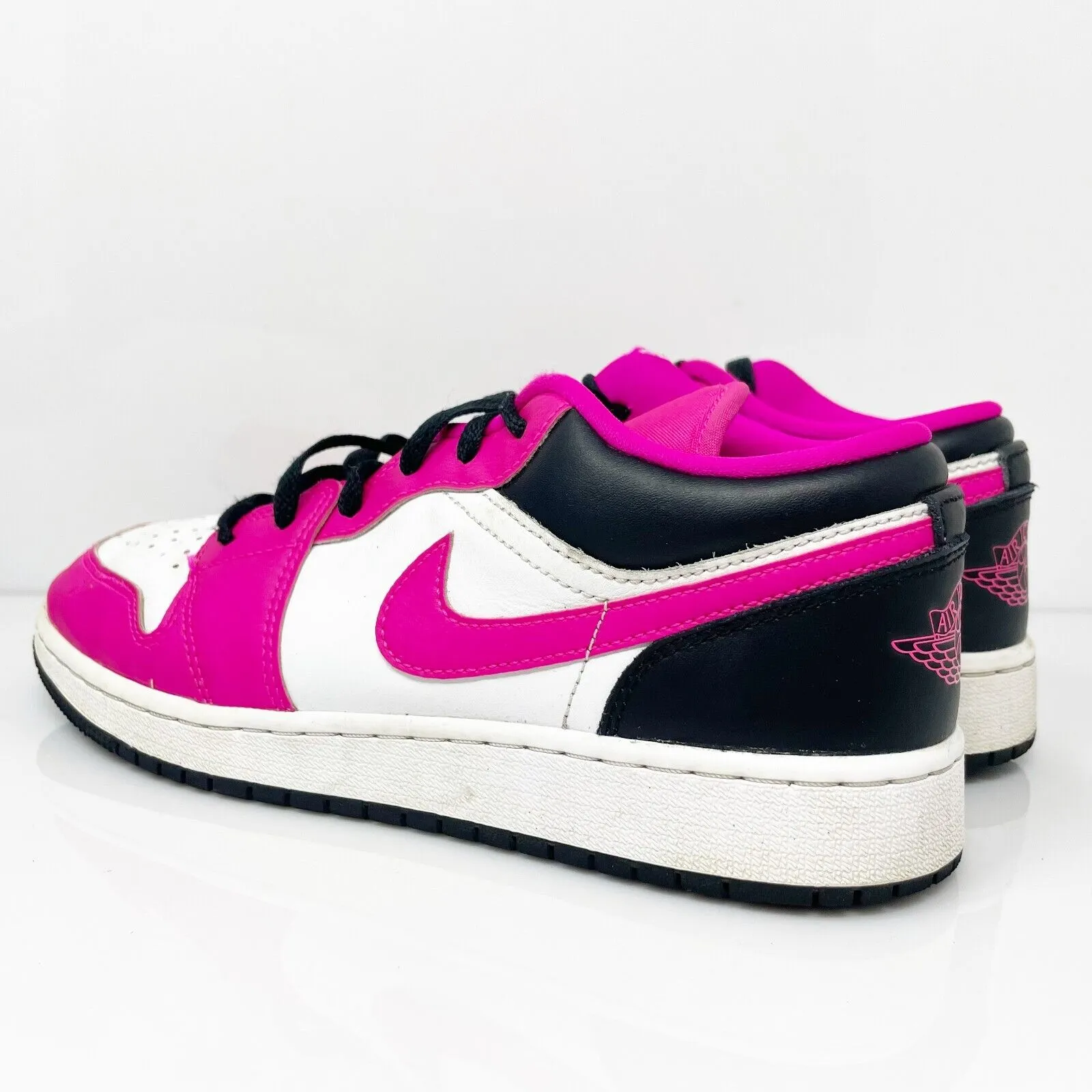 Nike Girls Air Jordan 1 Low DZ5365-601 Pink Basketball Shoes Sneakers Size 6Y