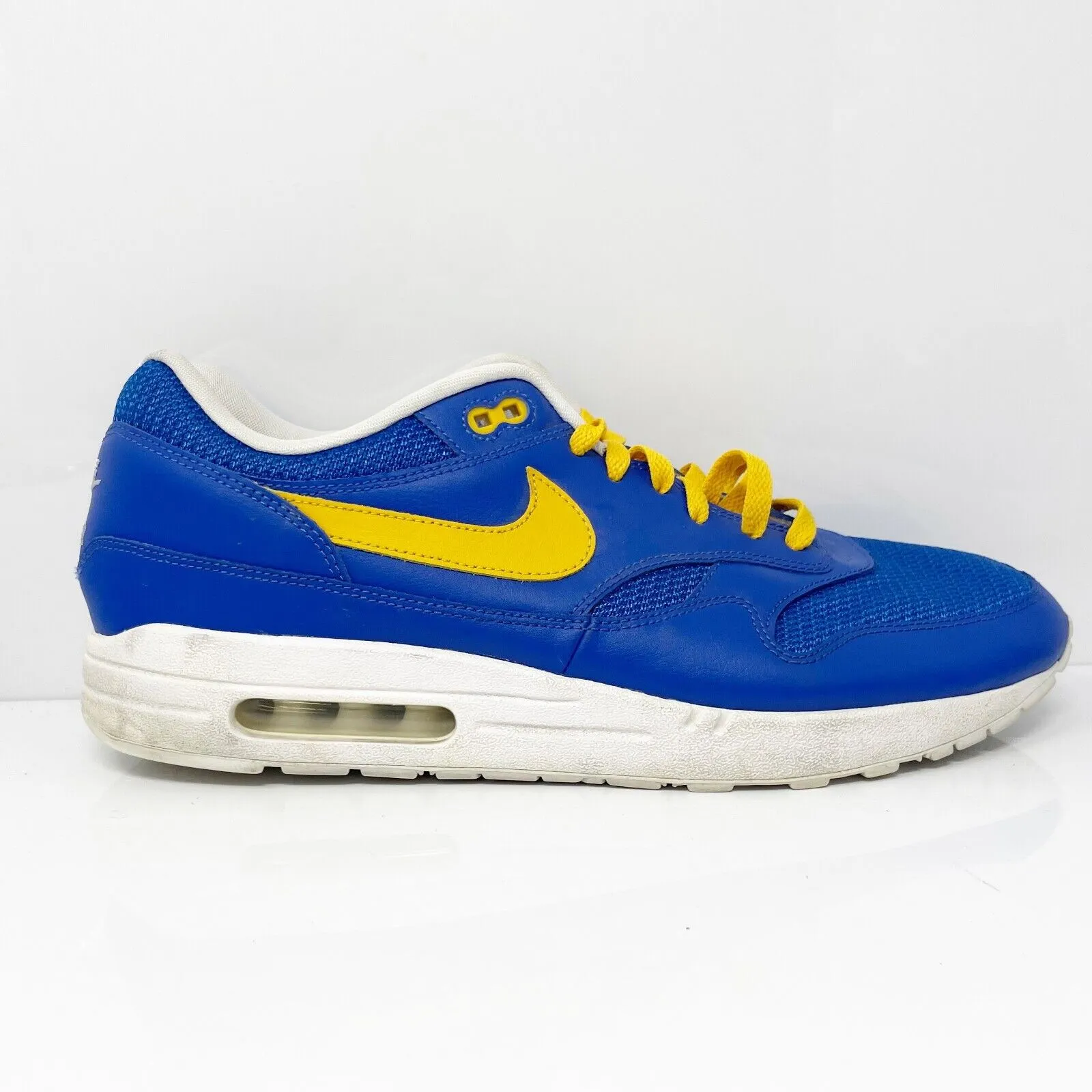 Nike Mens Air Max 1 ID 943756-901 Blue Casual Shoes Sneakers Size 13