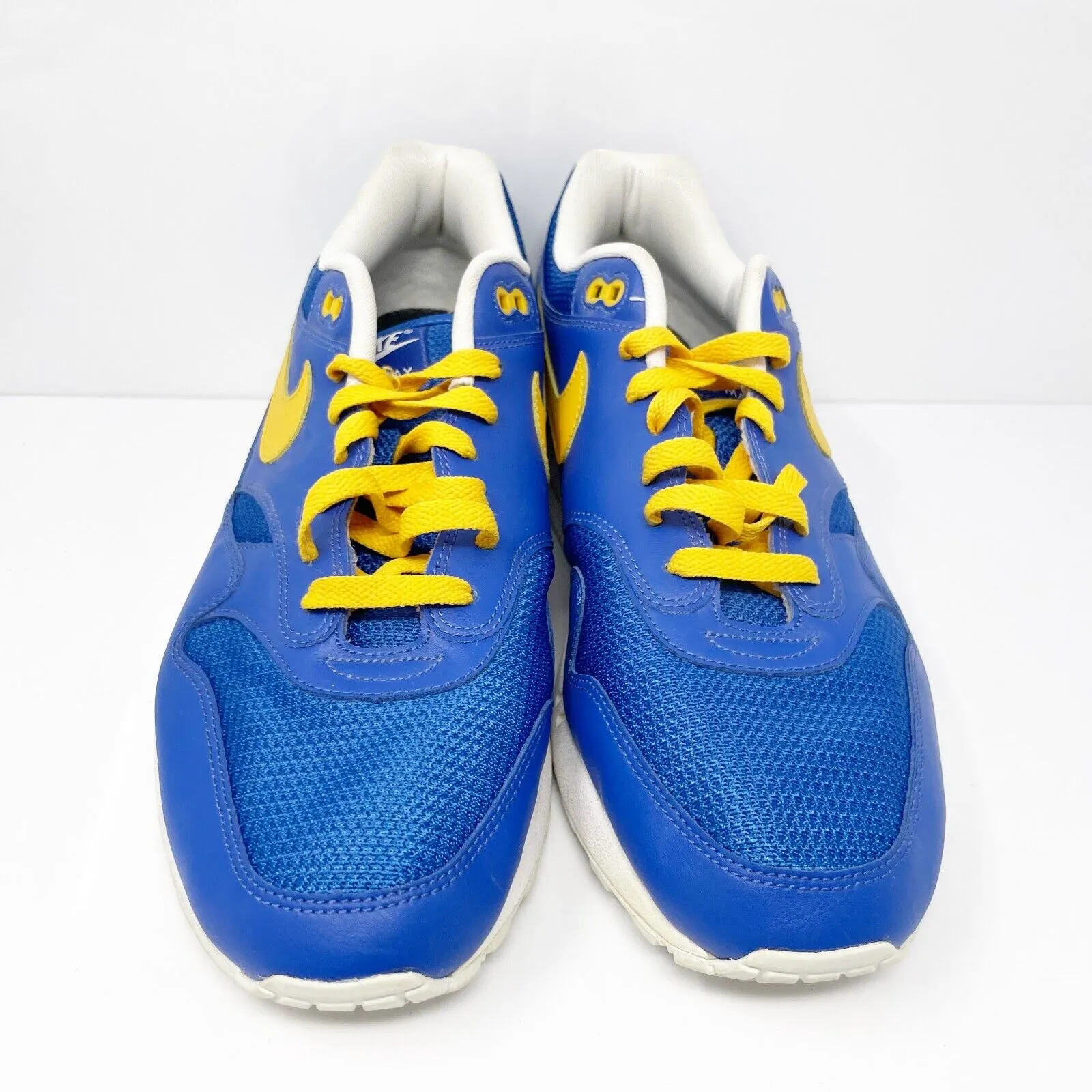 Nike Mens Air Max 1 ID 943756-901 Blue Casual Shoes Sneakers Size 13