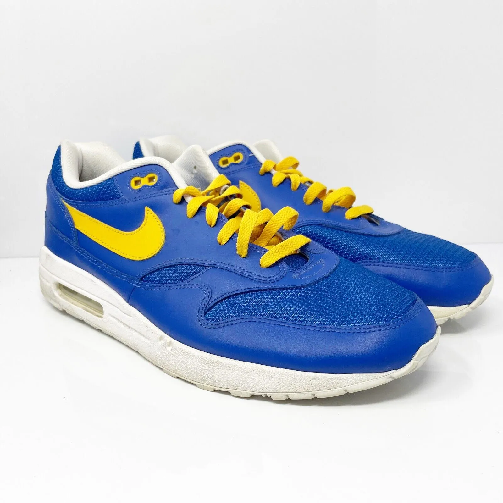 Nike Mens Air Max 1 ID 943756-901 Blue Casual Shoes Sneakers Size 13