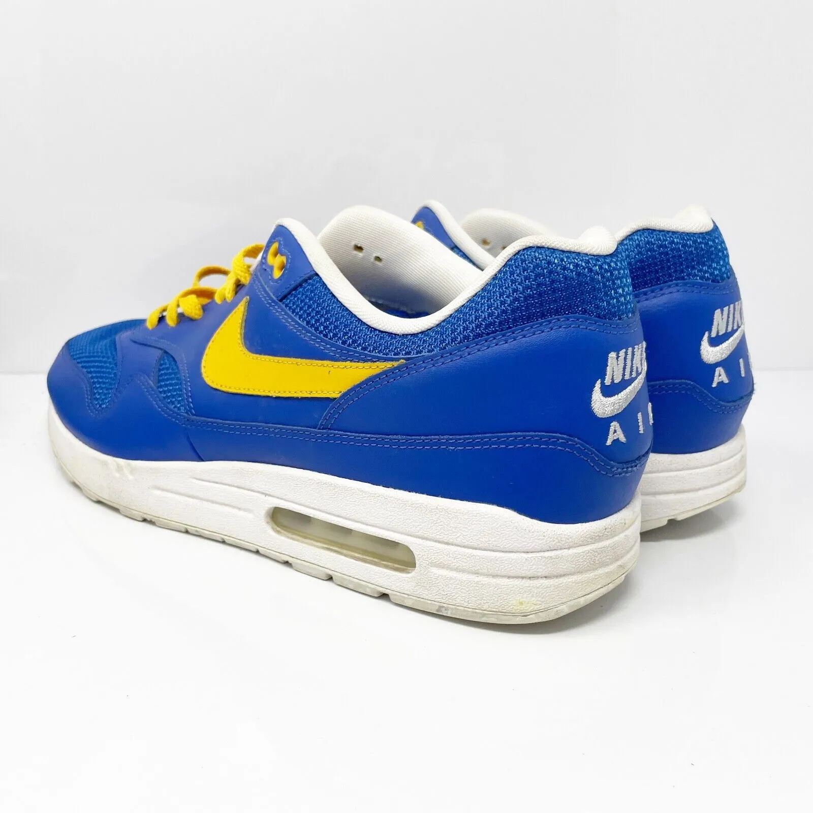 Nike Mens Air Max 1 ID 943756-901 Blue Casual Shoes Sneakers Size 13