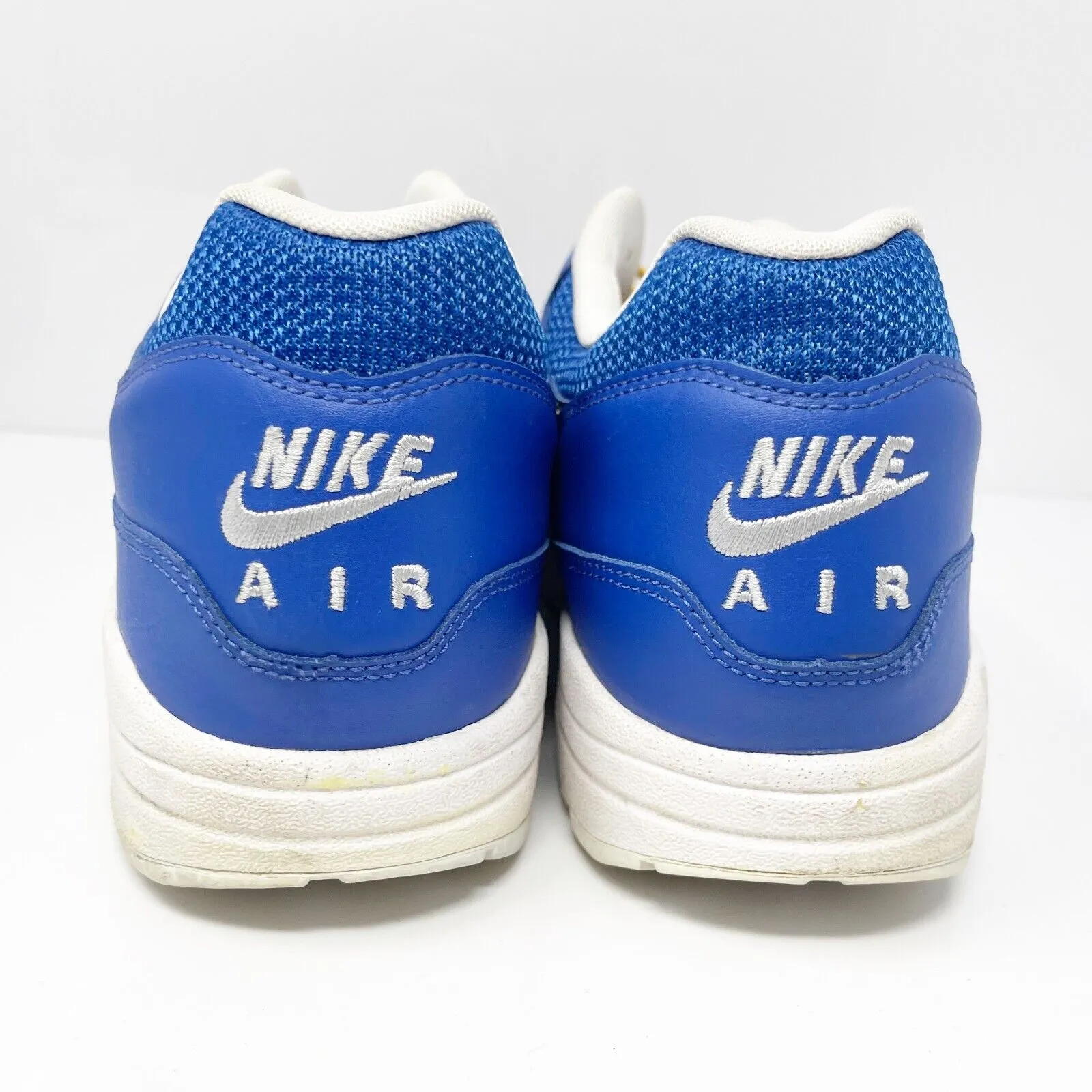 Nike Mens Air Max 1 ID 943756-901 Blue Casual Shoes Sneakers Size 13